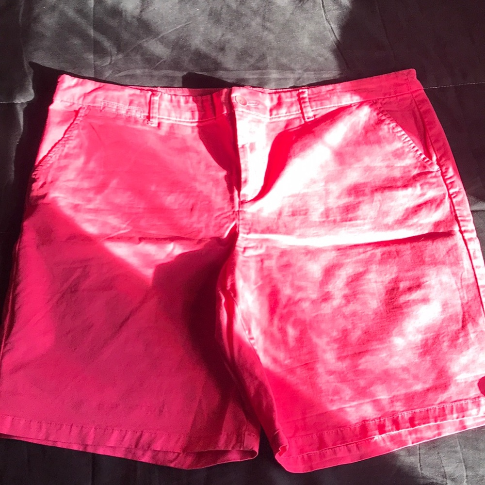 Gap khakis hot pink size 14 They are down to knee in length